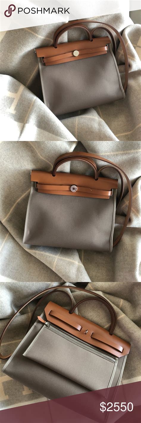 hermès herbag 31 price|hermes herbag long strap.